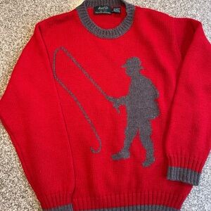 Rare Vintage Marshall Fields Wool New Traditions Sweater